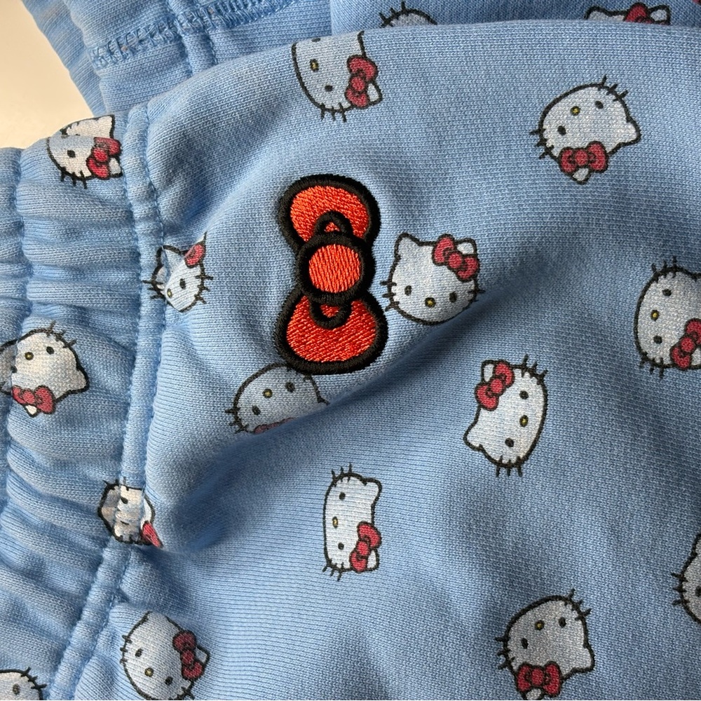 Limited Edition Nike Blue Hello Kitty Sweat Pants